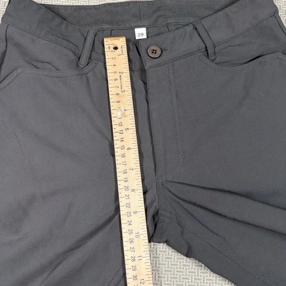 Outlier 4Season Pants Mens 29x27 Gray Shoeller Doubleweave Twill Nanosphere USA